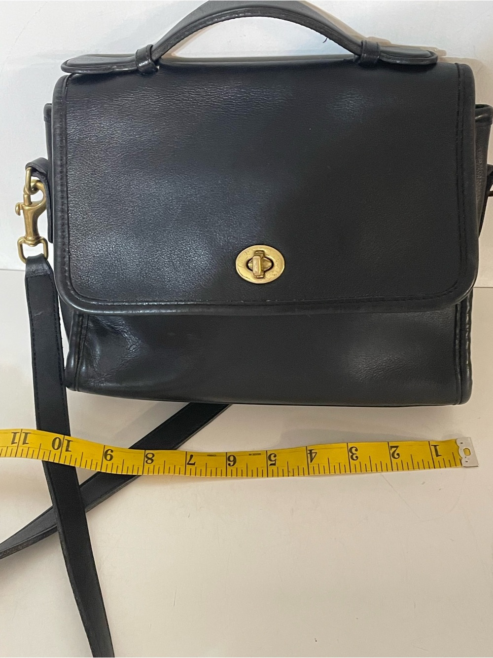 Vintage Coach Court Bag in Black - Picture 11 of 11